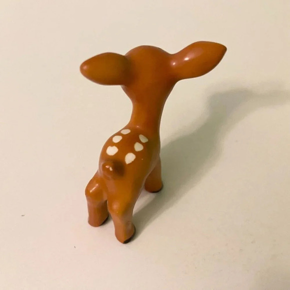 Vintage Small  Ceramic Deer Fawn Figurine 2.25 Inch Tall Germany Figure - Picture 11 of 15